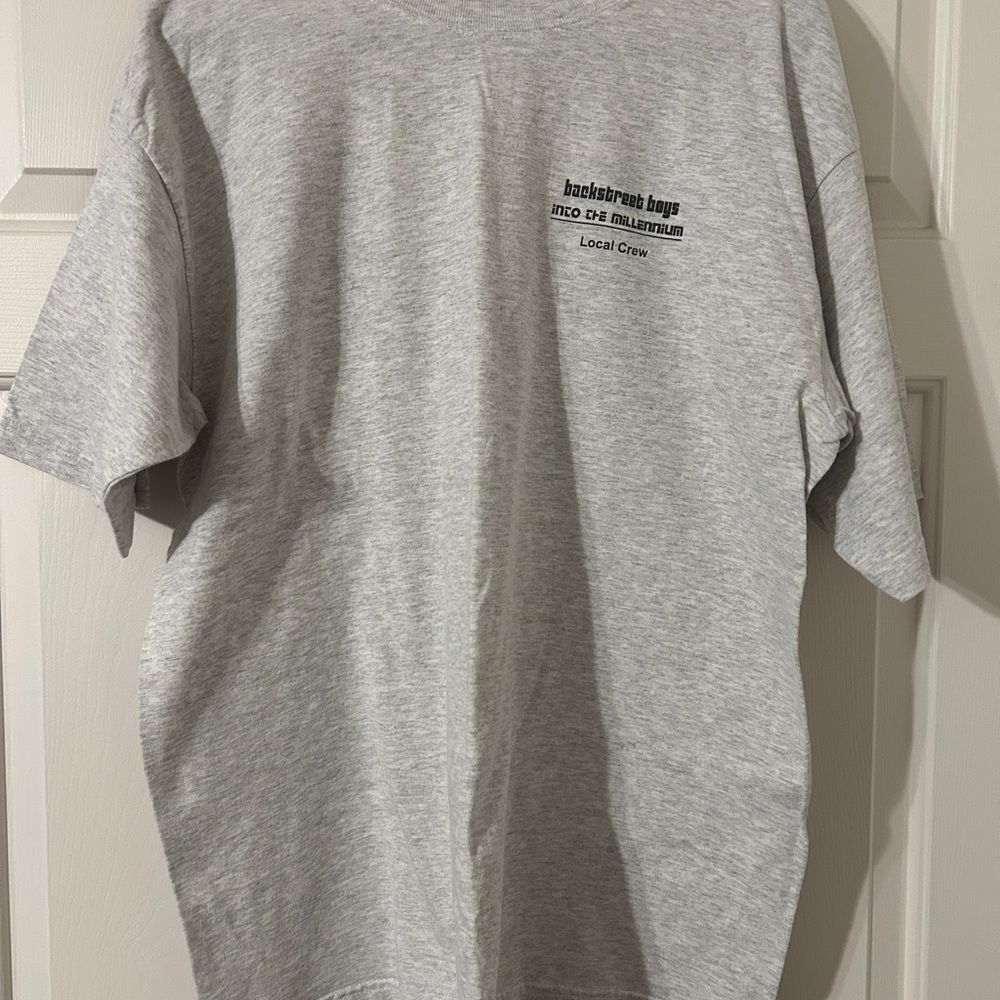 Backstreet Boys Limited 'Into the Millennium' Tour 1999 Local Crew T-Shirt